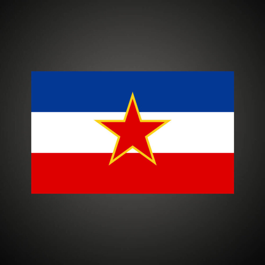 Blkn Yugoslavia Flag X Cm Balkanbrand Blkn