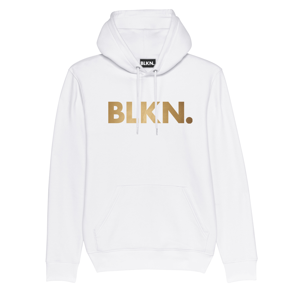 white and gold hoodies