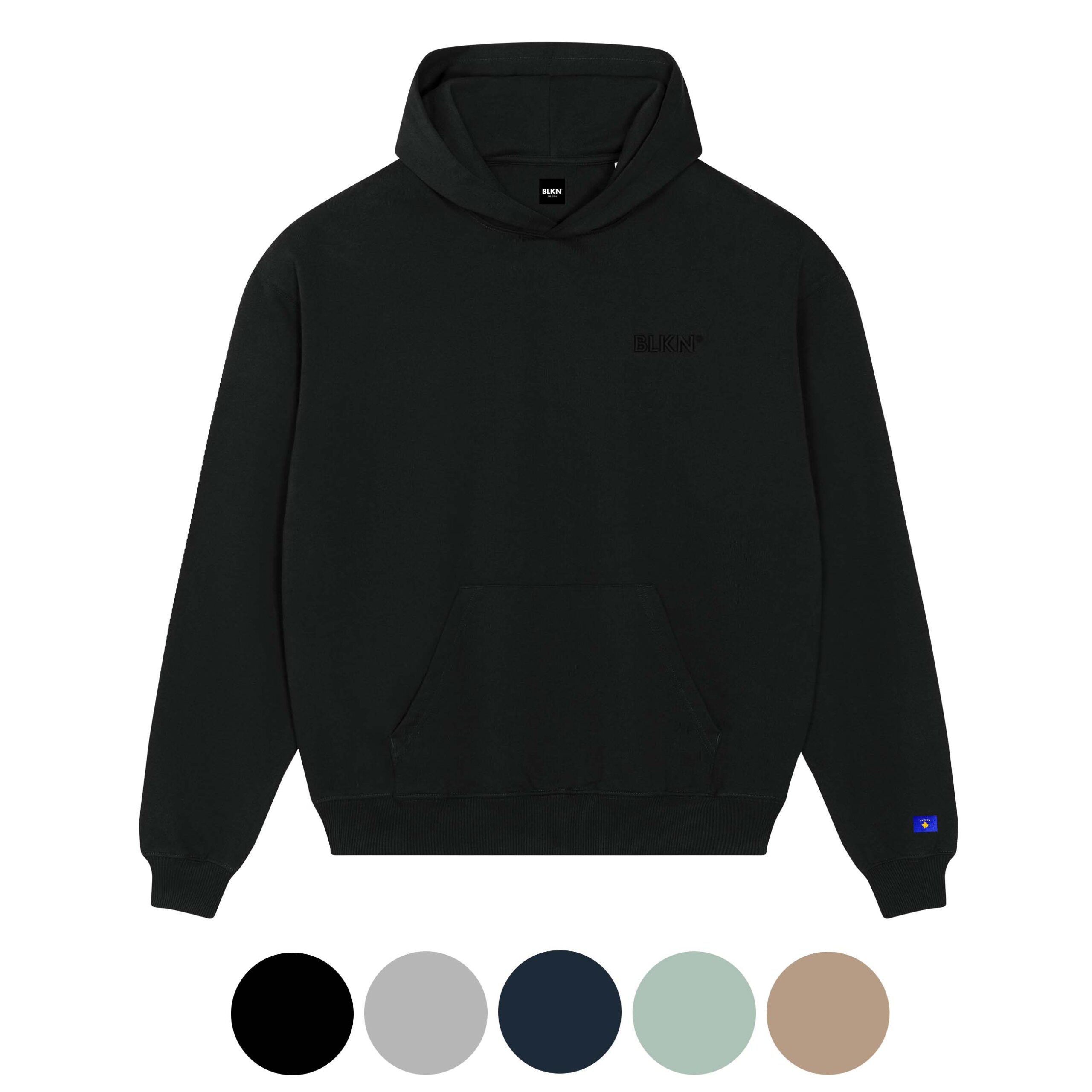 BLKN® V4 hoodie Black Color switch Kosovo